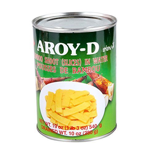 Aroy-D Bamboo Shoots Slices in Water 540g