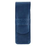 Londo Lederen Etui - Pencil Pouch (Blauw)