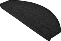 Beautissu ProStair XXL Trapmatten 15 Stuks Antraciet Zelfklevend 65x28 cm