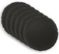 vidaXL - Kussensloop - 6 stuks - HEERLEN - Zwart - Ø 60 cm - Polyester