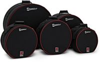 Premier Gear4music Premier 22" zachte koffer 5-delige moderne rotsset