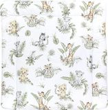 Goodivery ® Tapis de soins doux pour bébés avec imprimé Safari Lion et housse en coton, 70 x 50 cm