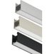 Häfele LOOX5 Accessoires pour profilé de soubassement LED 2103, pinces de montage (par paire)