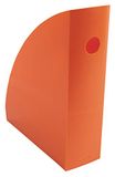 Exacompta - 6 stuks MAG-CUBE Iderama tijdschriftenhouder ondoorzichtig voor A4 en A4+, catalogi, tijdschriften - Afmetingen: Prof 26,6 x breedte 49,2 x hoogte 30,5 cm -Tangerine