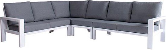 Buitengewoon Boet Benton Hoek Loungebank - Wit