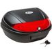 TecTake XXL Motorkoffer - Scooter Koffer, 48 Liter, Matzwart