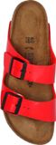 Birkenstock Arizona Dames Slippers Birko-flor Cherry Narrow-fit maat 36