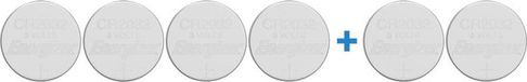 Energizer Knoopcel CR2032 3 V 6 stuk(s) 240 mAh Lithium CR2032