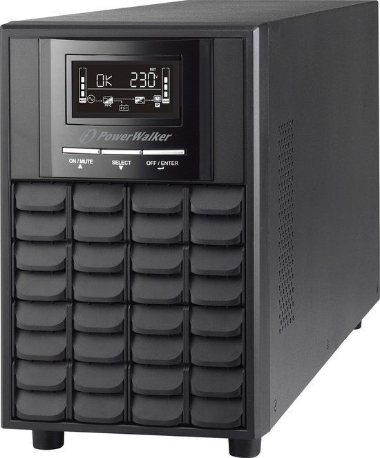 PowerWalker VI 3000 CW UPS Line-interactive 3 kVA 2100 W 8 AC-uitgang(en)