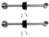Mercury Trimmstangenset, 2 stuks - Pour hors-bord 6 cylindres, 200–275 ch - 2,6L 4,6L V8 - Remplacement pour 8M0118299 896157A01 - Argent