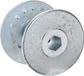 Hazet 9033-6-040 Adaptateur pour disques d'élimination doubles