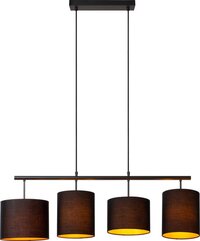 Lucide MAYA - Hanglamp - 4xE27 - Zwart