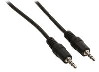 Valueline VLAP22000B05 Audio kabel zwart 0,5m