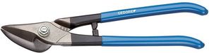 Gedore 422026 ideaal-ciseaux à tôle 260 mm, coupe droite