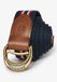 Superdry Heritage Stripe Webbing Riem Blauw
