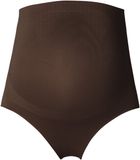 Noppies Nisa Zwangerschapsonderbroek Sensil Breeze Effen Vrouwen Coffee Bean Maat XS/S