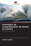 Inventaire Editions Notre Savoir Inventaire de compréhension de textes en lecture Paperback