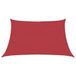 VidaXL Schaduwdoek Rood