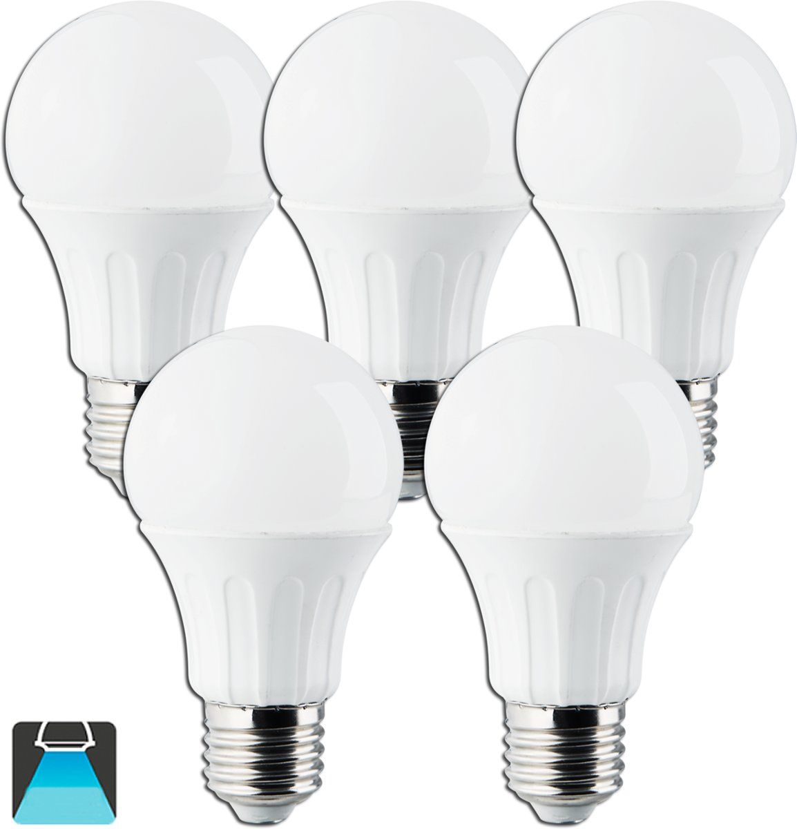 Aigostar LED A5 A60 BIG ANGLE E27 12W 6400K HEWEC HUISMERK