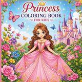 Princess Coloring Book for Kids
