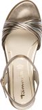 Tamaris - Dames - Sandalen - Metallic - Maat 38