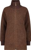 CMP Damesjas Wol/Polyester Bruin Maat 40