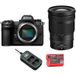 Nikon Z6 III Zwart + Z 24-120mm f 4 S + Kingma 2400mAh accu (Nikon EN-EL15) + Kingma acculader