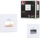 Paulmann Edge LED Wandinbouwlamp – Wit Mat – 2700K Warmwit – 1,2W – 25 lm – 230V