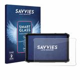 Savvies 2 Stuks Screenprotector - Geschikt voor Ulefone Armor Pad 5 Ultra - Transparant