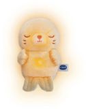 Vtech Doudou phoque endormi avec veilleuse version espagnole blanc Enfants