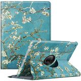 Fintie Roterende hoes voor iPad 9e generatie (2021) / 8e generatie (2020) / 7e generatie (2019) 10,2 inch - 360 graden roterende beschermende standaardhoes met potloodhouder, automatische wekslaap