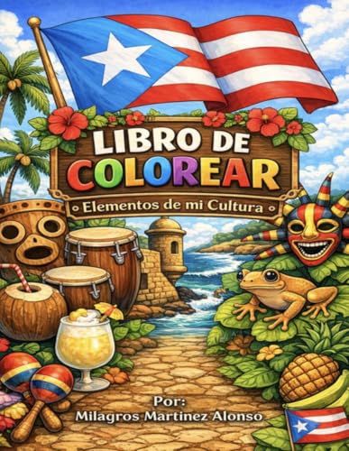 Libro de Colorear Elementos de mi Cultura