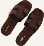 Notre-V Nv-1005 Slippers - Dames - Bruin - Maat 41
