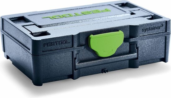 Festool MICRO-SYSTAINER T-LOC Systainer³ SYS3 XXS 33 BL (leeg) - 205399