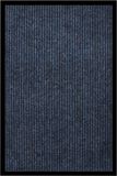 vidaXL Deurmat 80x120 cm gestreept blauw