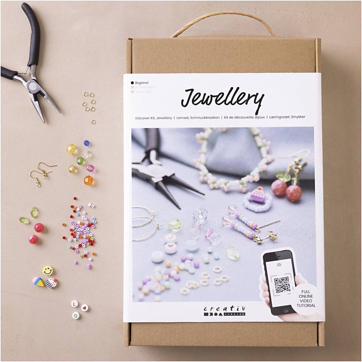 Creativ Company Starter Hobbyset Sieraden - 1 Doos - Meerkleurig