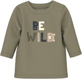 NAME IT NBMNIKS LS TOP BOX Baby Lange mouwen shirts Maat 62 Katoen/Elastaan Mermaid