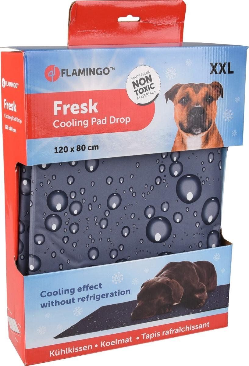 FLAMINGO Koelmat Fresk Drop Grijs - Grijs - 120 x 80 cm
