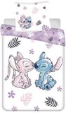 Lilo en Stitch Dekbedovertrek Wit 160 x 200 cm - Katoen