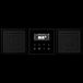 Jung Smart Radio DAB+, Set Stereo, Serie LS, Zwart