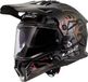 LS2 Helm Pioneer II Rangi MX702 Zwart / Paars Maat L