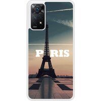 Xiaomi Bedrukt siliconen hoesje compatibel met Redmi Note 11 Pro, Xiaomi Redmi Note 11 5G Paris