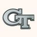FANMATS NCAA Georgia Tech chroom embleem, teamkleur, één maat