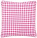 Vervaco Kussensloop met ritssluiting, katoen, rood, 30 x 30 x 0,3 cm
