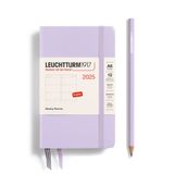 Leuchtturm1917 Weekly Planner A6 Pocket Hardcover 2025 Lilac