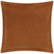 Yard Merton Velvet Polyester Gevuld Kussen - Pecan - 55x55cm