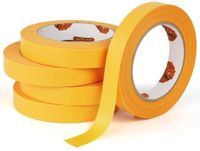 TAPEBEAR Bande de masquage dorée 19mm x 50m - 5 Rouleaux