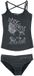 Wednesday Darkness... My old friend Dames Bikini Set - Zwart - XXL