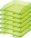 Han Brievenbakje KLASSIEK TRANSPARENT, 6 STUKS, groen/transparant