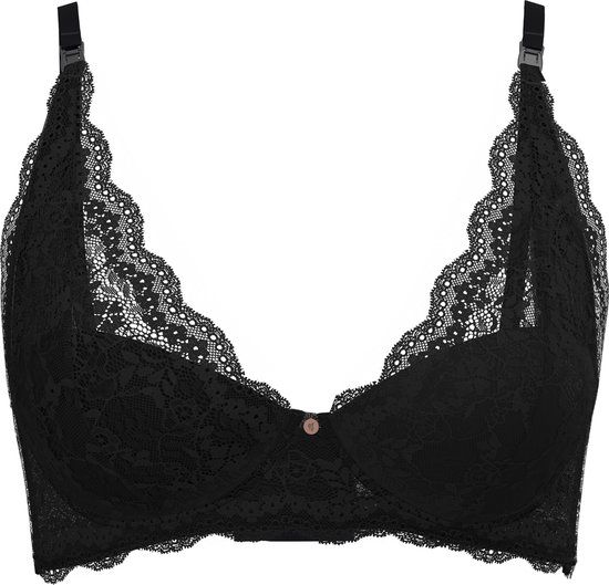 Noppies Wired Bra Lace Zwangerschap - Black - 70C